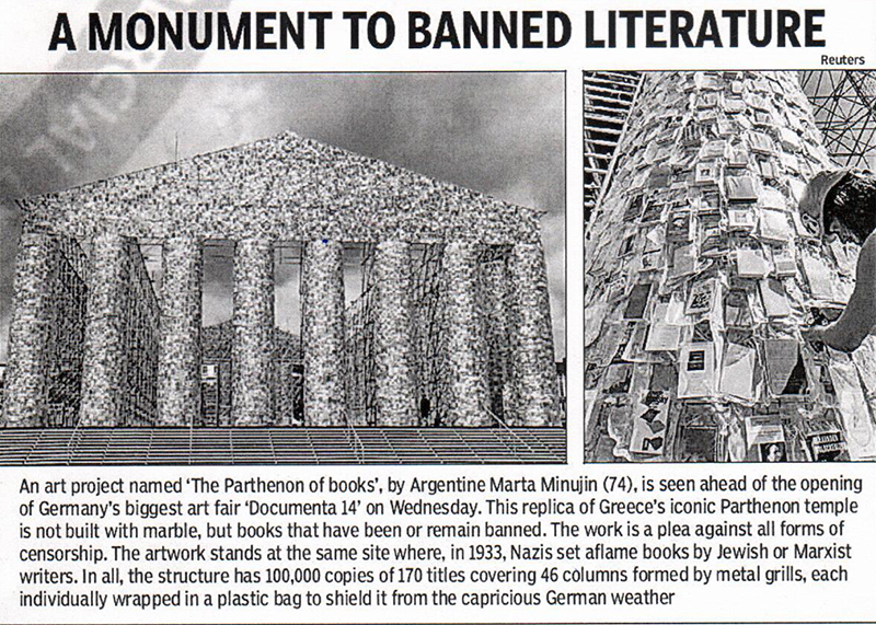 banned books monument