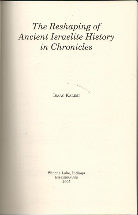 chronicles - history