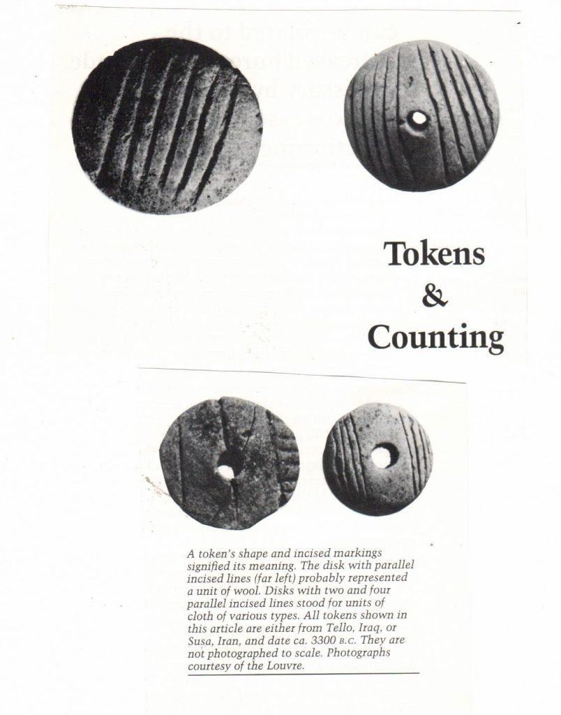 tokens and counting