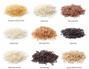 types of rice